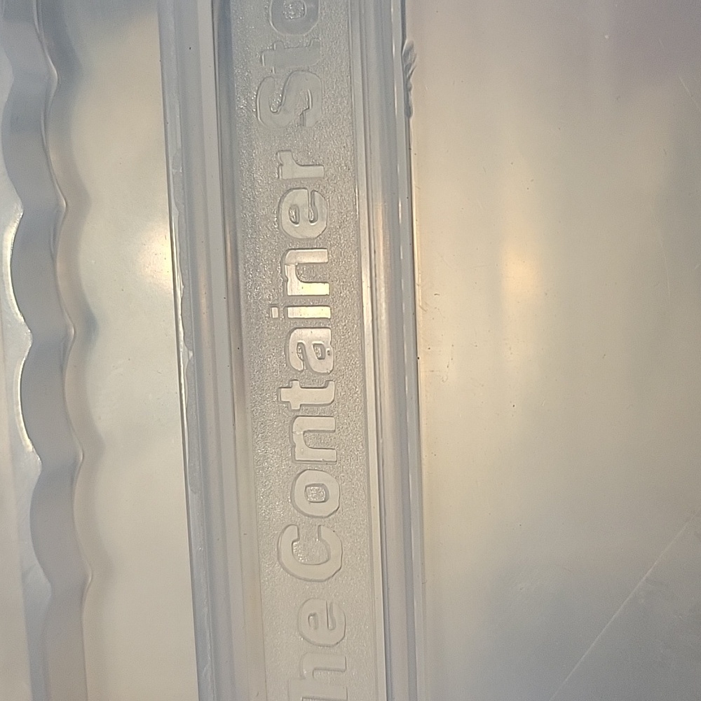 Clear Storage Bin - Picture 2 of 4
